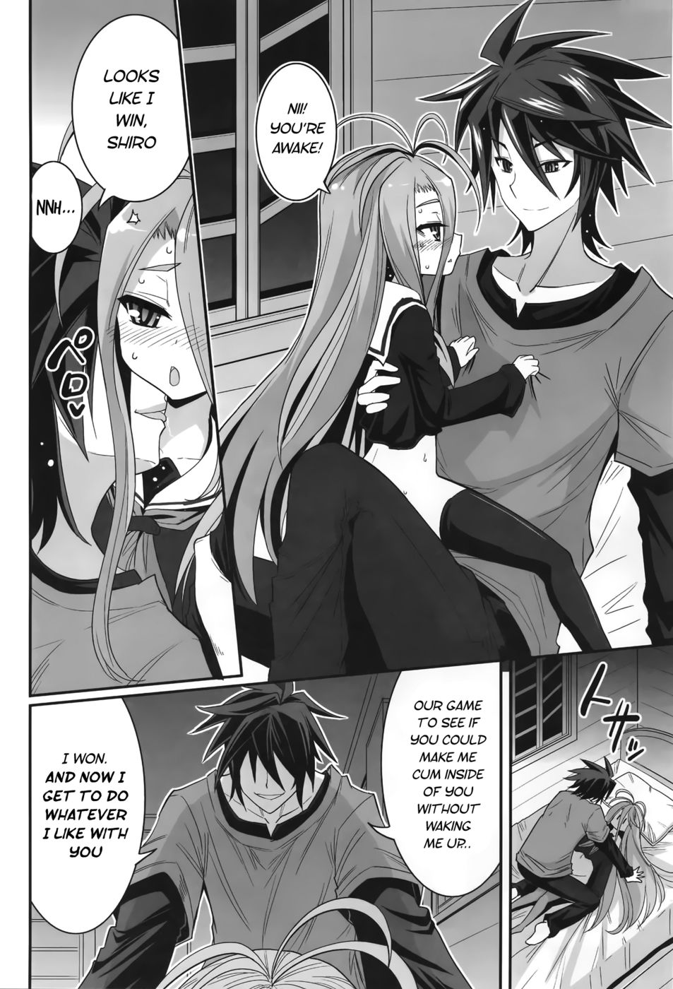 Hentai Manga Comic-Shiro's Nighttime Attack!-Read-16